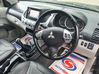 USED 2013 13 MITSUBISHI L200 2.5 DI-D 4X4 BARBARIAN LB DCB 175 BHP NO VAT ** STEEL HARD TOP + TOW BAR