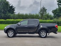 USED 2013 13 MITSUBISHI L200 2.5 DI-D 4X4 BARBARIAN LB DCB 175 BHP NO VAT ** STEEL HARD TOP + TOW BAR