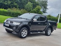 USED 2013 13 MITSUBISHI L200 2.5 DI-D 4X4 BARBARIAN LB DCB 175 BHP NO VAT ** STEEL HARD TOP + TOW BAR