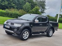 USED 2013 13 MITSUBISHI L200 2.5 DI-D 4X4 BARBARIAN LB DCB 175 BHP NO VAT ** STEEL HARD TOP + TOW BAR
