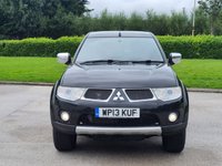USED 2013 13 MITSUBISHI L200 2.5 DI-D 4X4 BARBARIAN LB DCB 175 BHP NO VAT ** STEEL HARD TOP + TOW BAR