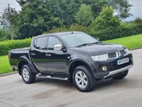 USED 2013 13 MITSUBISHI L200 2.5 DI-D 4X4 BARBARIAN LB DCB 175 BHP NO VAT ** STEEL HARD TOP + TOW BAR