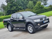 USED 2013 13 MITSUBISHI L200 2.5 DI-D 4X4 BARBARIAN LB DCB 175 BHP NO VAT ** STEEL HARD TOP + TOW BAR