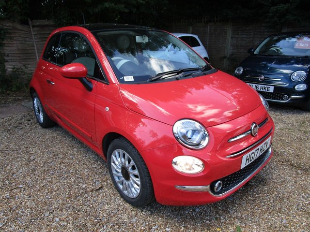 2017 17 Fiat 500 1.2 LOUNGE 3d 69 BHP NEW SHAPE *7