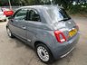 USED 2017 17 FIAT 500 0.9 TWINAIR LOUNGE 3d 105 BHP NEW SHAPE *FULL LEATHER + 7