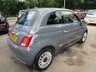 USED 2017 17 FIAT 500 0.9 TWINAIR LOUNGE 3d 105 BHP NEW SHAPE *FULL LEATHER + 7