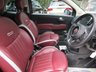 USED 2017 17 FIAT 500 0.9 TWINAIR LOUNGE 3d 105 BHP NEW SHAPE *FULL LEATHER + 7
