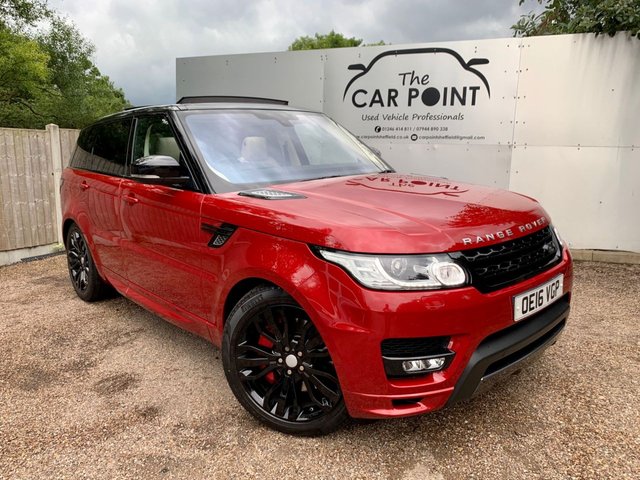 2016 16 Land Rover Range Rover Sport 3.0 SDV6 AUTOBIOGRAPHY DYNAMIC 5d AUTO 306 BHP