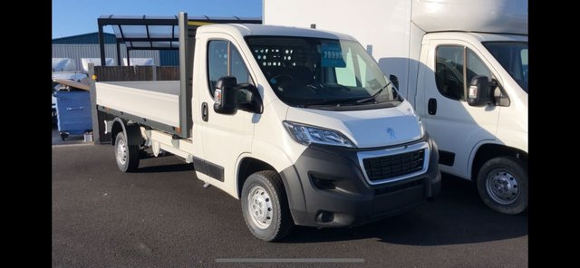 2020 20 Peugeot Boxer 335 L3 DROPSIDE EURO 6