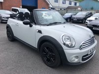 USED 2015 15 MINI CONVERTIBLE 1.6 COOPER D 2d 112 BHP 2 OWNERS FROM NEW IN EXCELLENT CONDITION WITH A FULL BMW SERVICE HISTORY