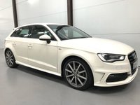 USED 2014 64 AUDI A3 2.0 TDI S LINE 5d 150 BHP SAT NAV, UPGRADED AUDI ALLOYS