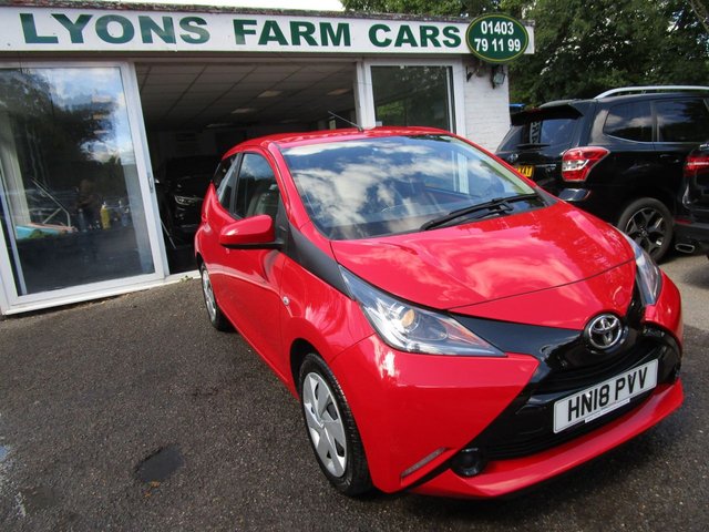 2018 18 Toyota Aygo 1.0 VVT-I X-PLAY 5d 69 BHP