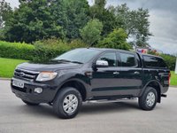 USED 2013 63 FORD RANGER 2.2 XLT 4X4 DCB TDCI 4d 148 BHP ** NO VAT ** NO VAT  + CANOPY