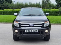USED 2013 63 FORD RANGER 2.2 XLT 4X4 DCB TDCI 4d 148 BHP ** NO VAT ** NO VAT  + CANOPY