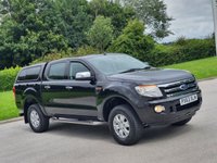 USED 2013 63 FORD RANGER 2.2 XLT 4X4 DCB TDCI 4d 148 BHP ** NO VAT ** NO VAT  + CANOPY