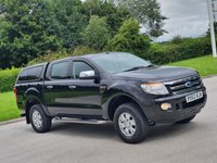 USED 2013 63 FORD RANGER 2.2 XLT 4X4 DCB TDCI 4d 148 BHP ** NO VAT ** NO VAT  + CANOPY