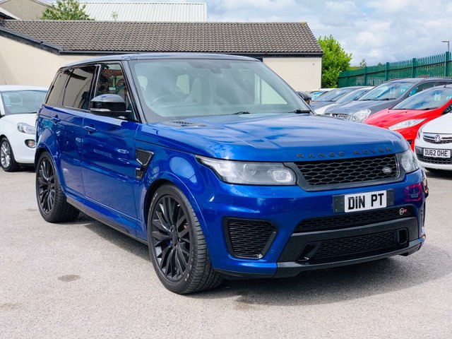 2016 66 Land Rover Range Rover Sport 5.0 V8 SVR 5d AUTO 543 BHP