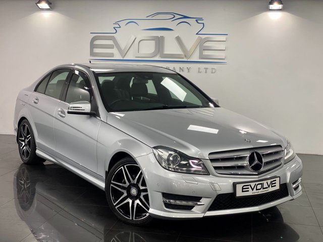 2013 63 Mercedes-Benz C Class 2.1 C220 CDI BLUEEFFICIENCY AMG SPORT PLUS 4d 168 BHP