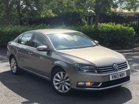 USED 2013 13 VOLKSWAGEN PASSAT 2.0 HIGHLINE TDI BLUEMOTION TECHNOLOGY DSG 4d 139 BHP LOvELY DRIVE++FINANCE AVAILABLE