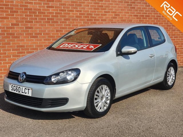 2010 60 Volkswagen Golf 1.6 S TDI 3d 89 BHP