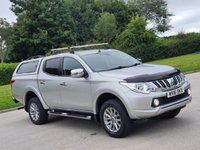 USED 2016 16 MITSUBISHI L200 2.4 DI-D 4X4 WARRIOR DCB 178 BHP ** NO VAT ** FULL LEATHER + SATNAV