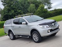 USED 2016 16 MITSUBISHI L200 2.4 DI-D 4X4 WARRIOR DCB 178 BHP ** NO VAT ** FULL LEATHER + SATNAV