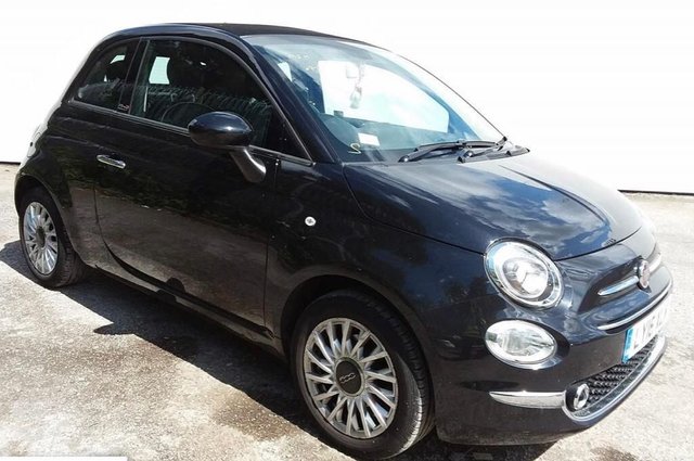 2016 16 Fiat 500 1.2 CONVERTIBLE LOUNGE 3d 69 BHP NEW SHAPE