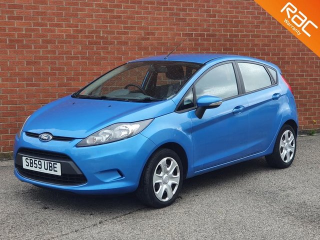 2010 59 Ford Fiesta 1.2 EDGE 5d 81 BHP