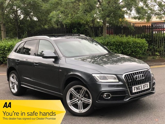 2013 63 Audi Q5 2.0 TDI QUATTRO S LINE PLUS S/S 5d 175 BHP