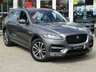 USED 2017 17 JAGUAR F-PACE 2.0 R-SPORT AWD 5d 178 BHP BLACK EDITION AWD, 180 BHP AUTO. Finished in GREY METALLIC with contrasting Full EBONY HEATED LEATHER. This handsome SUV is both fun to drive and practical. Features include BLACK EDITION SPEC, 19" Alloys, Sat Nav, DAB, CRUISE CONTROL, Heated Leather Seats, Electric Boot and much more. Dealer serviced at 21696 miles and at 43126 miles.