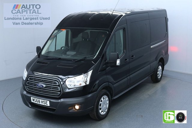 2018 68 FORD TRANSIT 2.0 350 Trend L3 H2 130 BHP 6 Seats Combi Euro 6 Low Emission