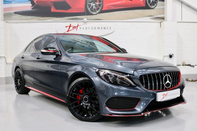 2014 S Mercedes-Benz C Class 2.1 C220 BLUETEC AMG LINE PREMIUM PLUS 4d 170 BHP