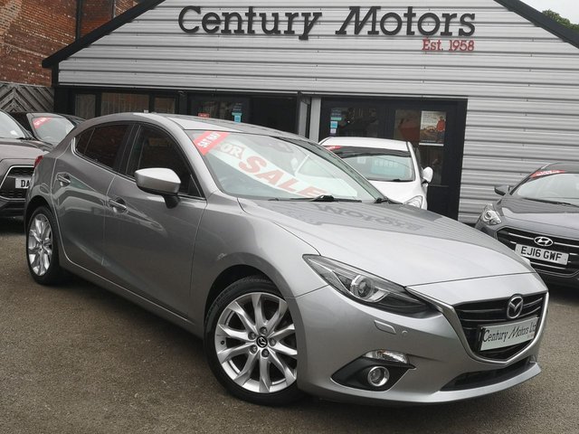 2015 65 Mazda 3 2.2 D SPORT NAV 5d - BLUETOOTH
