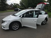 USED 2013 62 HONDA CIVIC 1.8 I-VTEC SE 5d 140 BHP Only &pound;150 Yearly Road Tax And 50 MPG (Approx)