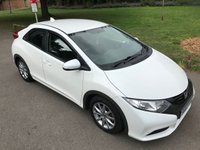 USED 2013 62 HONDA CIVIC 1.8 I-VTEC SE 5d 140 BHP Only &pound;150 Yearly Road Tax And 50 MPG (Approx)
