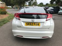 USED 2013 62 HONDA CIVIC 1.8 I-VTEC SE 5d 140 BHP Only &pound;150 Yearly Road Tax And 50 MPG (Approx)