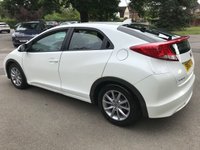 USED 2013 62 HONDA CIVIC 1.8 I-VTEC SE 5d 140 BHP Only &pound;150 Yearly Road Tax And 50 MPG (Approx)