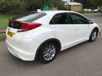 USED 2013 62 HONDA CIVIC 1.8 I-VTEC SE 5d 140 BHP Only &pound;150 Yearly Road Tax And 50 MPG (Approx)