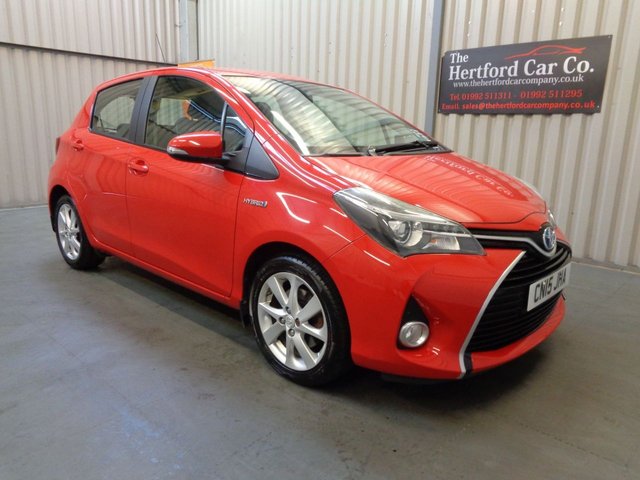 2015 15 Toyota Yaris 1.5 HYBRID EXCEL 5d 73 BHP