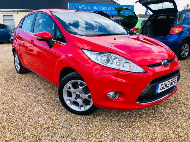 2012 12 Ford Fiesta 1.2 ZETEC 5d 81 BHP