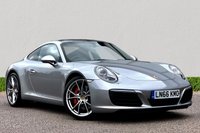 USED 2016 66 PORSCHE 911 3.0 CARRERA S PDK 2d 414 BHP SPORTS EXHAUST SYSTEM / ELECTRIC SLIDE GLASS SUNROOF / REVERSING CAMERA / HEATED MULTIFUNCTION STEERING WHEEL
