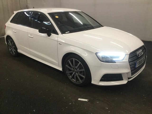 2018 68 AUDI A3 1.0 SPORTBACK TFSI BLACK EDITION 5d 114 BHP