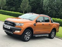 USED 2016 16 FORD RANGER 3.2 WILDTRAK 4X4 DCB TDCI 4d 197 BHP SAT NAV+ CHOICES OF 2 IN STOCK