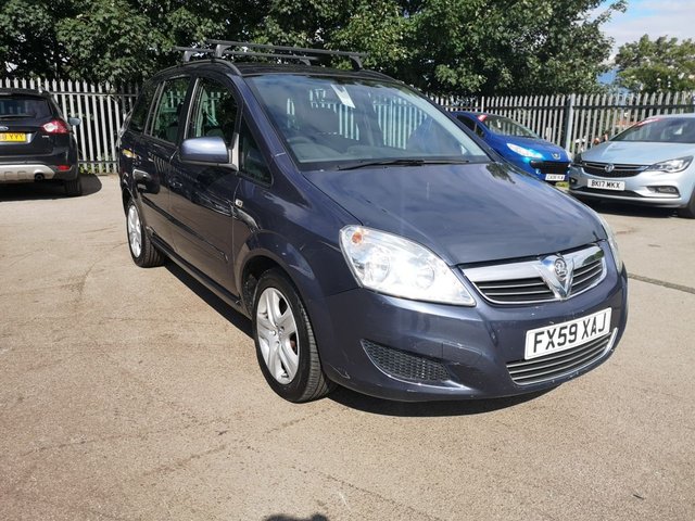 2009 59 Vauxhall Zafira 1.6 16v EXCLUSIV 5dr - 7 SEATER