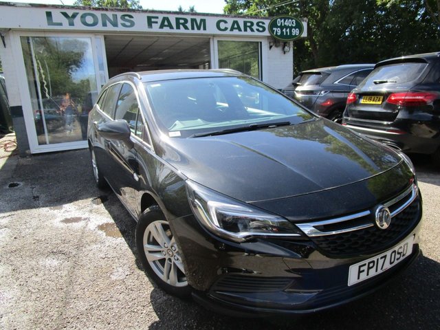 2017 17 Vauxhall Astra 1.6 DESIGN CDTI ECOFLEX S/S 5d 108 BHP