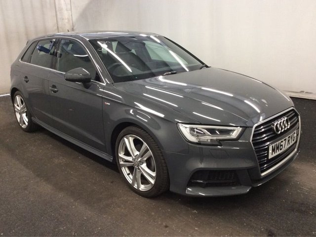 2018 67 AUDI A3 1.5 TFSI S LINE 5d 148 BHP
