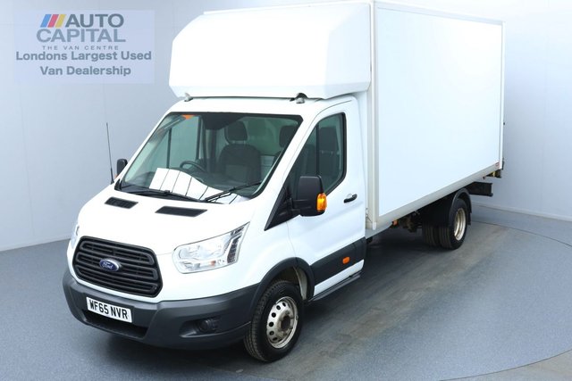 2015 65 FORD TRANSIT 2.2 350 RWD Twin Wheels L4 X-LWB 125 BHP Luton Van