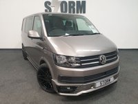 USED 2018 68 VOLKSWAGEN TRANSPORTER VW T6 - 2.0 T32 TDI - KOMBI - HIGHLINE - BMT 150 BHP - 6 SPEED MANUAL 