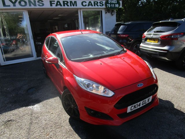 2014 14 Ford Fiesta 1.0 ZETEC S 3d 124 BHP