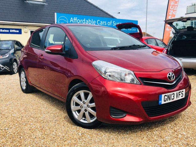 2013 13 Toyota Yaris 1.3 VVT-I TR AUTOMATIC 5 DOOR